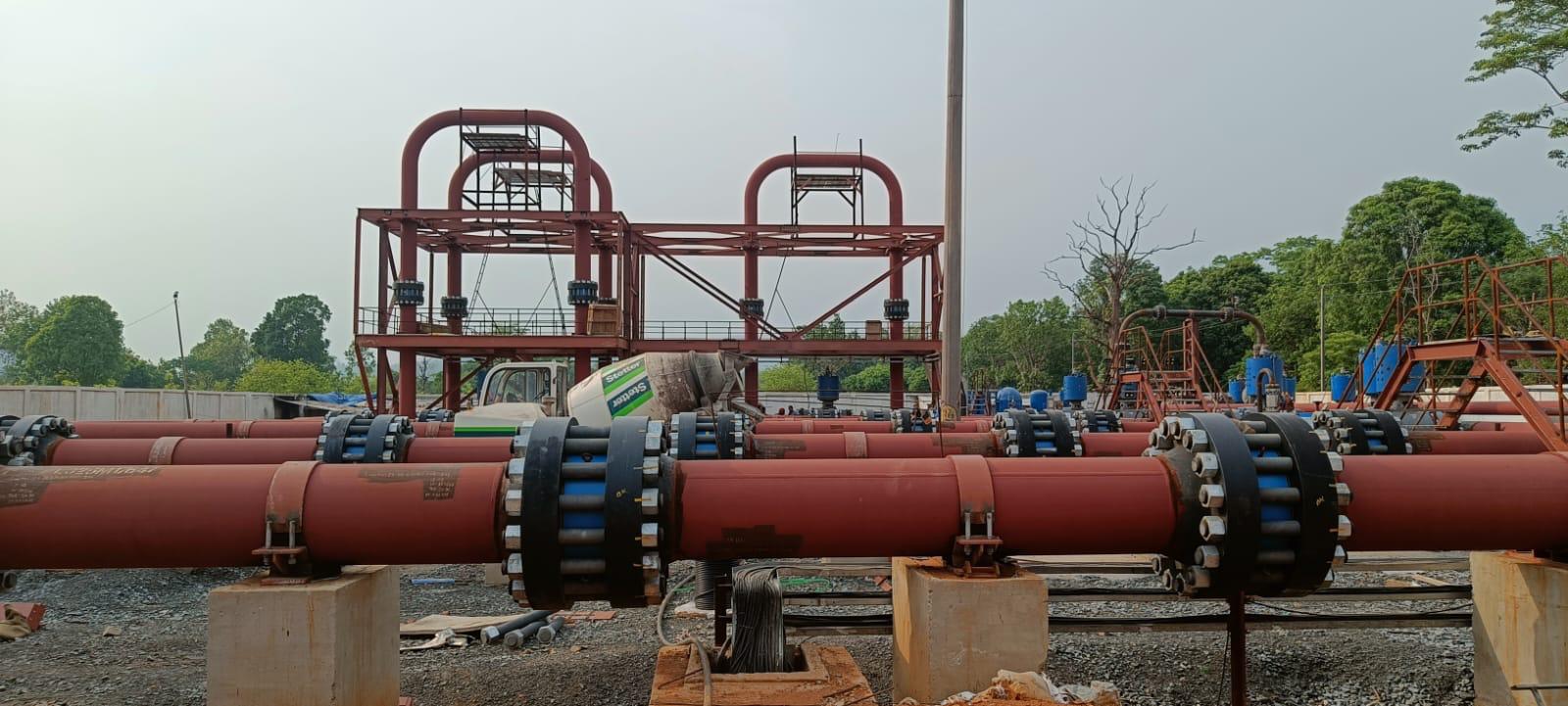Pipe rack crossing